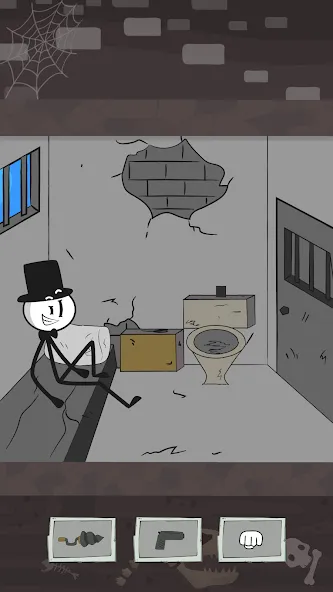 Prison Break: Stick Story (Призон Брейк)  [МОД Бесконечные монеты] Screenshot 1