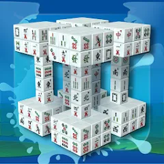 Скачать взломанную Stacker Mahjong 3D (Стаккер Маджонг 3Д)  [МОД Бесконечные деньги] - последняя версия apk на Андроид