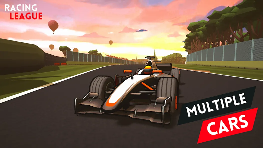 Racing League: 3D Race Offline (Рейсинг Лига)  [МОД Много монет] Screenshot 5