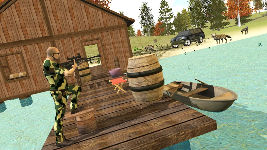 Hunting Simulator 4x4  [МОД Mega Pack] Screenshot 5