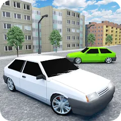 Скачать взлом Russian Cars: 8 in City  [МОД Бесконечные деньги] - полная версия apk на Андроид