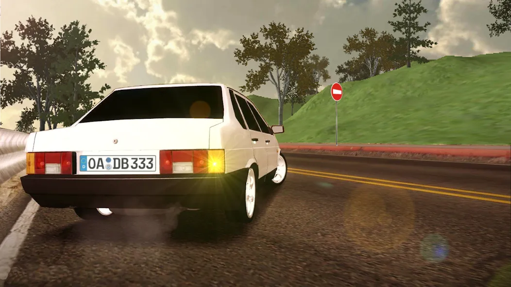 Russian Cars: 99 and 9 in City  [МОД Много монет] Screenshot 1