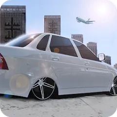 Взлом Russian Cars: Priorik  [МОД Unlimited Money] - последняя версия apk на Андроид