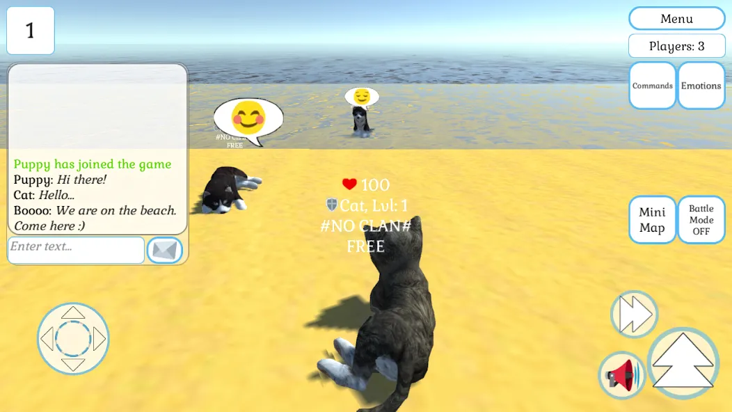 Cute Cat And Puppy World (Кьют Кэт Энд Паппи Ворлд)  [МОД Menu] Screenshot 1