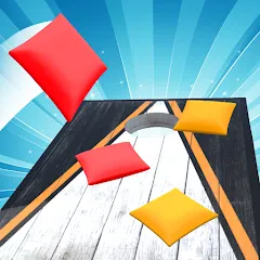 Взлом Cornhole 3D: Nations League (Корнхол 3Д)  [МОД Бесконечные деньги] - полная версия apk на Андроид