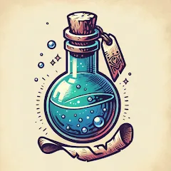 Скачать взломанную Potion shop: Alchemy Simulator (Пошоп)  [МОД Бесконечные монеты] - полная версия apk на Андроид