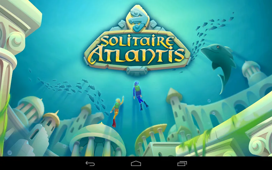 Solitaire Atlantis (олитэр Атлантис)  [МОД Menu] Screenshot 5