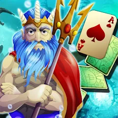 Взлом Solitaire Atlantis (олитэр Атлантис)  [МОД Menu] - последняя версия apk на Андроид