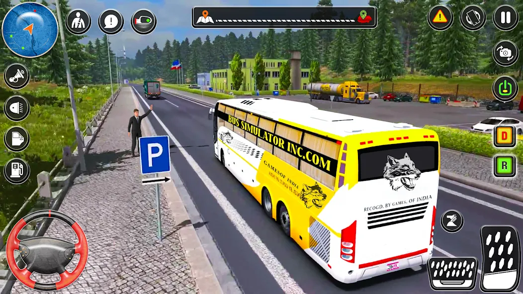 City Coach Bus City Bus Games  [МОД Unlimited Money] Screenshot 5