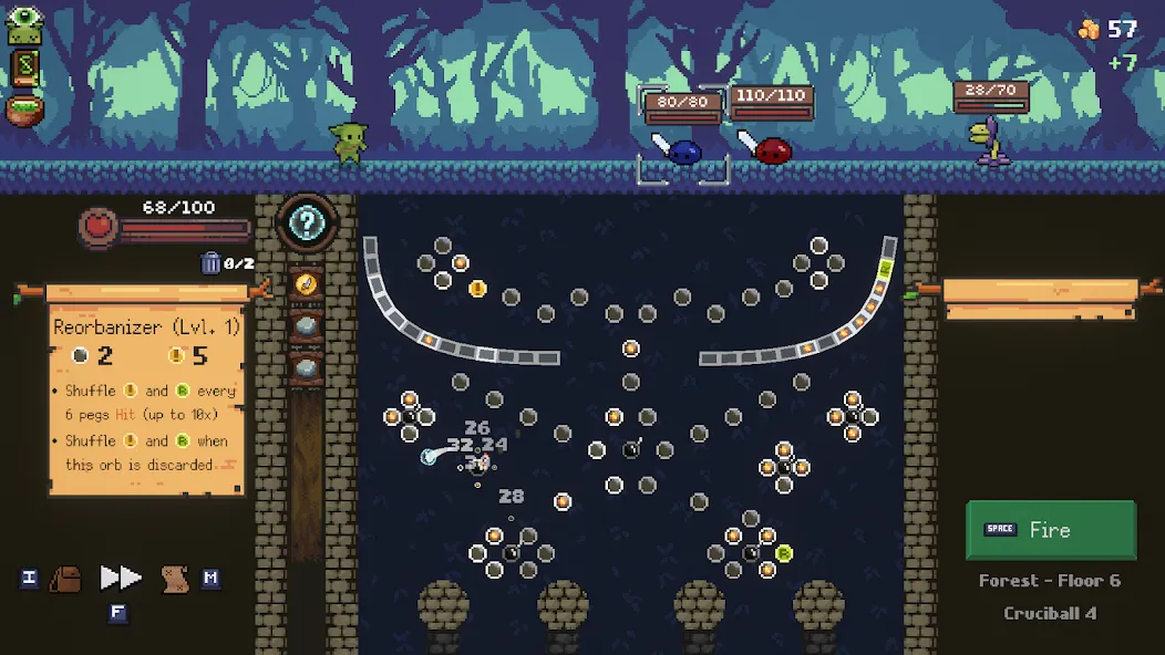 Peglin - A Pachinko Roguelike (Пеглин)  [МОД Unlimited Money] Screenshot 1