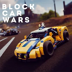 Скачать взлом Block Car Wars Brick Car Crash (Блок Автомобильные Войны Кирпич Автомобильная Авария)  [МОД Много монет] - стабильная версия apk на Андроид