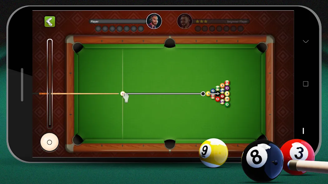 8 Ball Billiards Offline Pool (Балл Бильярд Оффлайн Пул)  [МОД Много монет] Screenshot 4