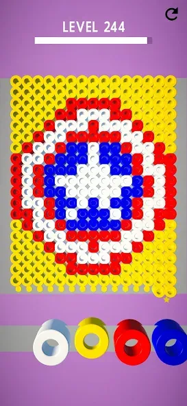 Hama Beads: Colorful Puzzles (Хама бидс)  [МОД Unlocked] Screenshot 3