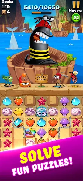 Best Fiends - Match 3 Puzzles (Бест Фиендс)  [МОД Бесконечные деньги] Screenshot 2