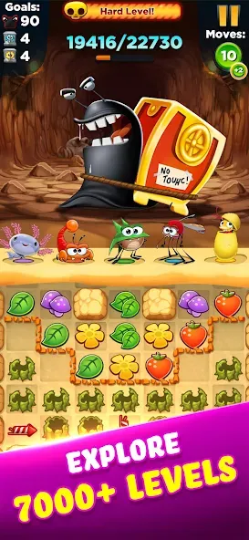 Best Fiends - Match 3 Puzzles (Бест Фиендс)  [МОД Бесконечные деньги] Screenshot 4