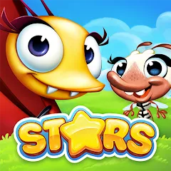 Взломанная Match 3 Game - Fiends Stars (Матч 3 Игра)  [МОД Бесконечные деньги] - полная версия apk на Андроид