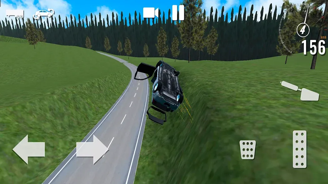 Car Crash Simulator: Accident (Кар Симулятор Столкновений)  [МОД Unlimited Money] Screenshot 2