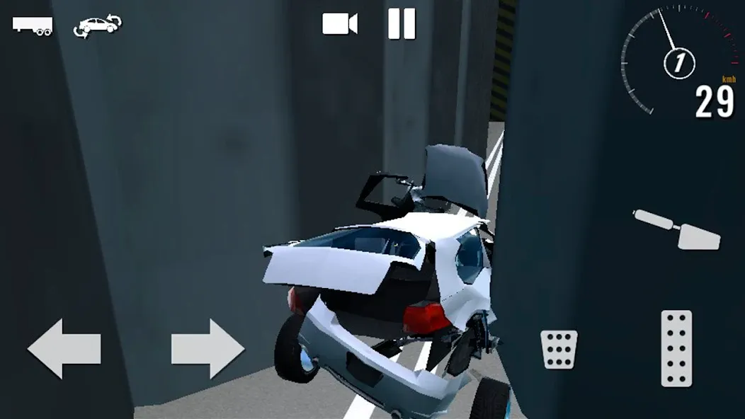 Car Crash Simulator: Accident (Кар Симулятор Столкновений)  [МОД Unlimited Money] Screenshot 3