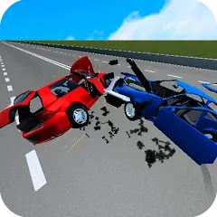 Взлом Car Crash Simulator: Accident (Кар Симулятор Столкновений)  [МОД Unlimited Money] - полная версия apk на Андроид