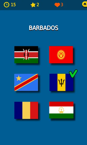 Capital Map Flag - geo quiz  [МОД Бесконечные монеты] Screenshot 2