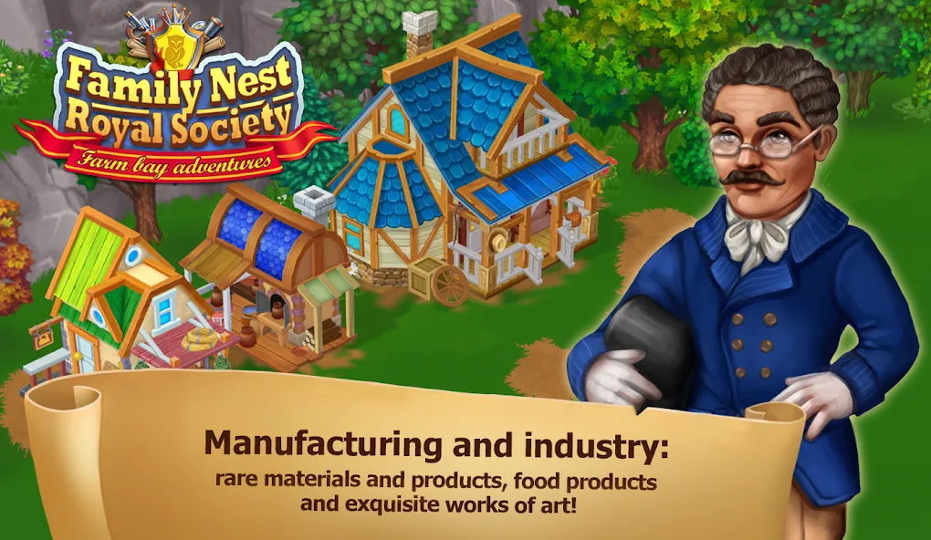 Family Nest: Royal Farms  [МОД Меню] Screenshot 4