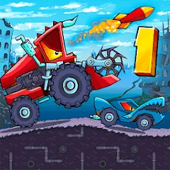 Скачать взлом Car Eats Car - Apocalypse Race (Кар Итс Кар)  [МОД Все открыто] - полная версия apk на Андроид