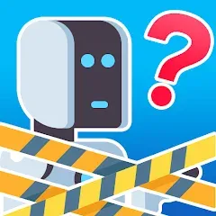 Скачать взлом No Robots Allowed - Crazy Quiz (Но роботы не допускаются)  [МОД Menu] - последняя версия apk на Андроид