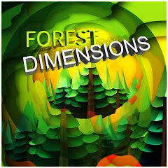 Взломанная Forest Dimensions (Форест Дименшнс)  [МОД Много денег] - стабильная версия apk на Андроид