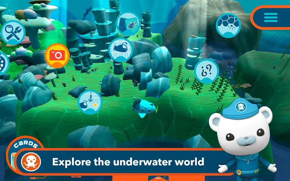 Octonauts and the Whale Shark  [МОД Бесконечные монеты] Screenshot 1