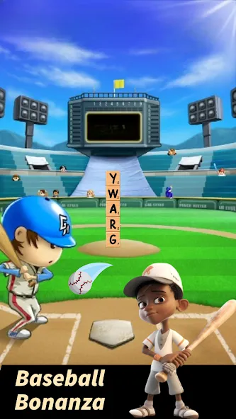 Baseball Letter Strike Homerun  [МОД Unlocked] Screenshot 4