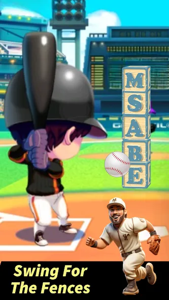 Baseball Letter Strike Homerun  [МОД Unlocked] Screenshot 5