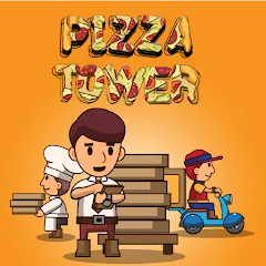 Скачать взлом Pizza Tower: Idle Tycoon (Пицца Тауэр)  [МОД Все открыто] - полная версия apk на Андроид