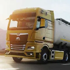 Скачать взлом Truckers of Europe 3 (Тракеры Европы 3)  [МОД Много монет] - полная версия apk на Андроид