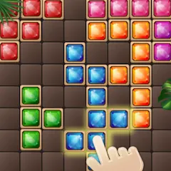 Скачать взлом Block Puzzle (Блокголоволомка)  [МОД Много денег] - стабильная версия apk на Андроид