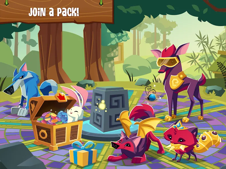 Animal Jam (Анимал Джем)  [МОД Много денег] Screenshot 2