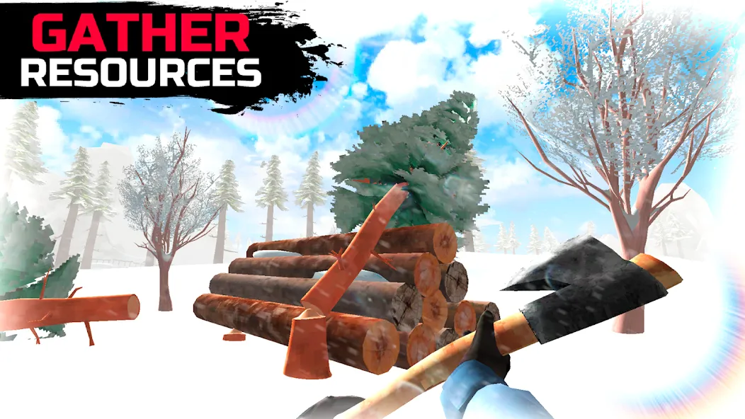 WinterCraft: Survival Forest (ВинтерКрафт)  [МОД Mega Pack] Screenshot 4