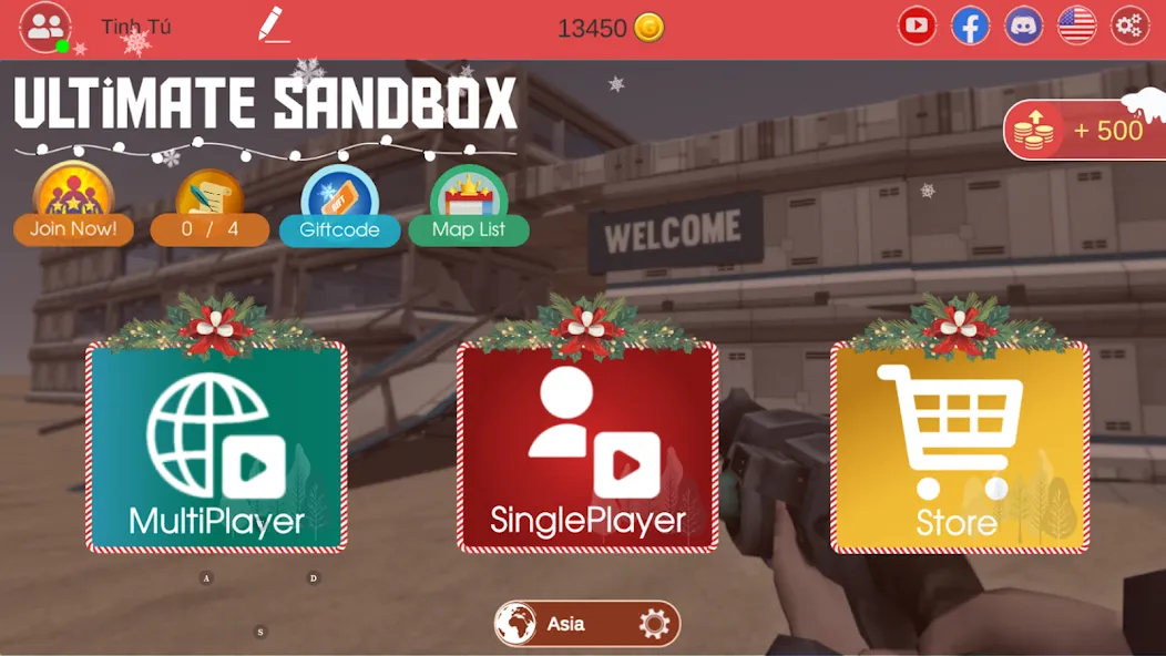 Ultimate Sandbox: Mod Online (Ультимейт Сэндбокс)  [МОД Mega Pack] Screenshot 1