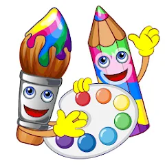 Взлом Coloring pages  [МОД Mega Pack] - полная версия apk на Андроид