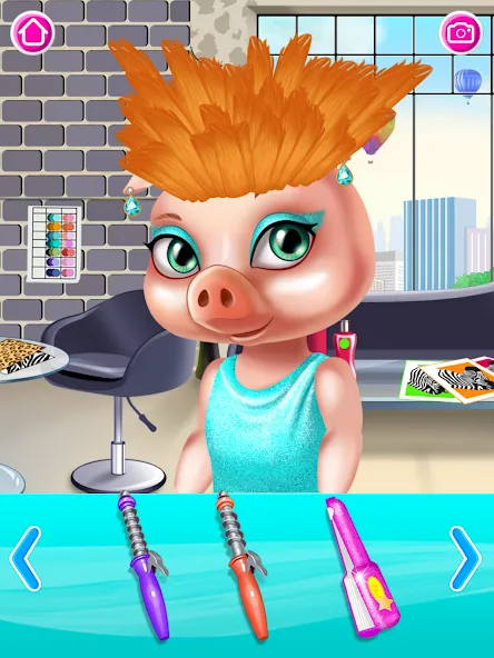 Beauty salon: hair salon  [МОД Много монет] Screenshot 3