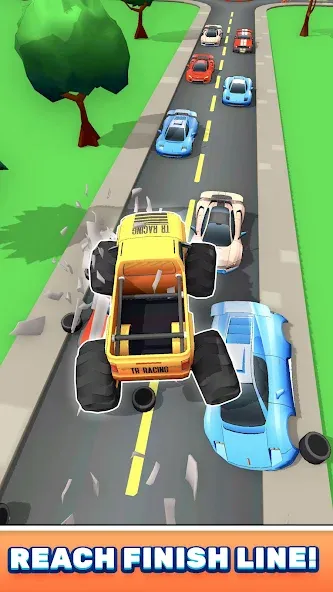 Monster Truck Rampage (Монстр Трак Рэмпейдж)  [МОД Много монет] Screenshot 1