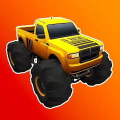 Взлом Monster Truck Rampage (Монстр Трак Рэмпейдж)  [МОД Много монет] - последняя версия apk на Андроид