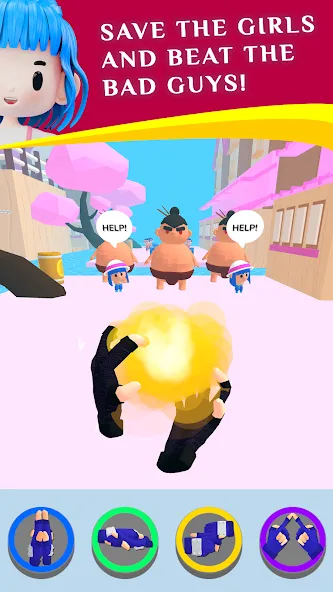 Ninja Hands (Ниндзя Хэндс)  [МОД Mega Pack] Screenshot 3