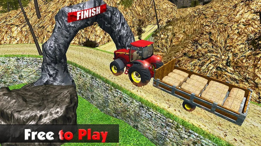 Rural Farming - Tractor games  [МОД Много монет] Screenshot 5