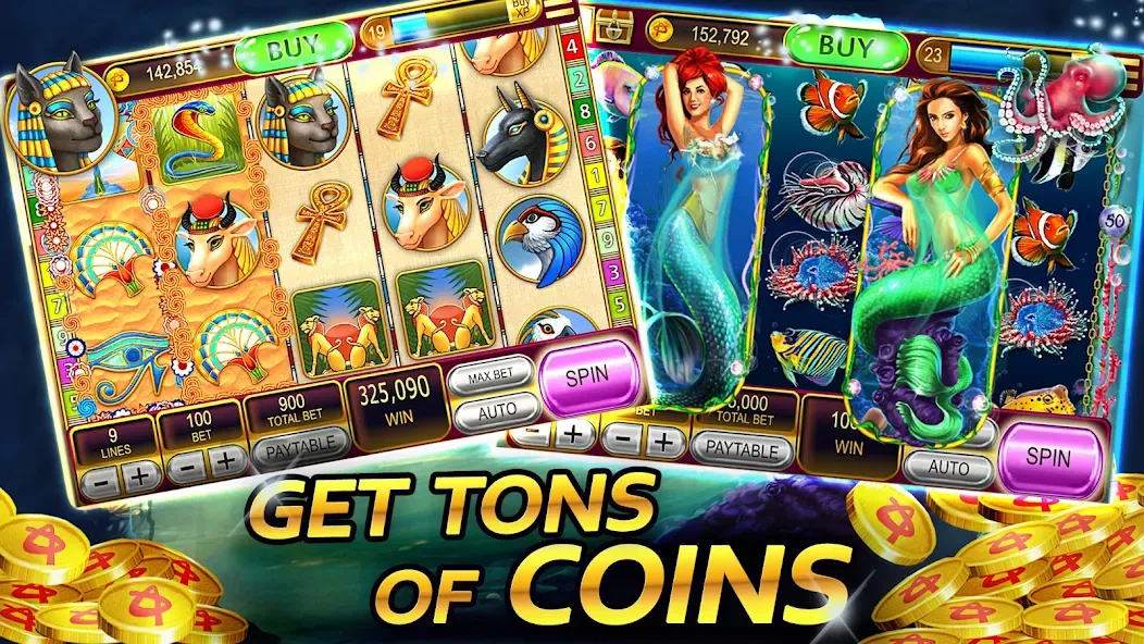 Vegas Casino - Slot Machines (Вегас Казино)  [МОД Menu] Screenshot 4