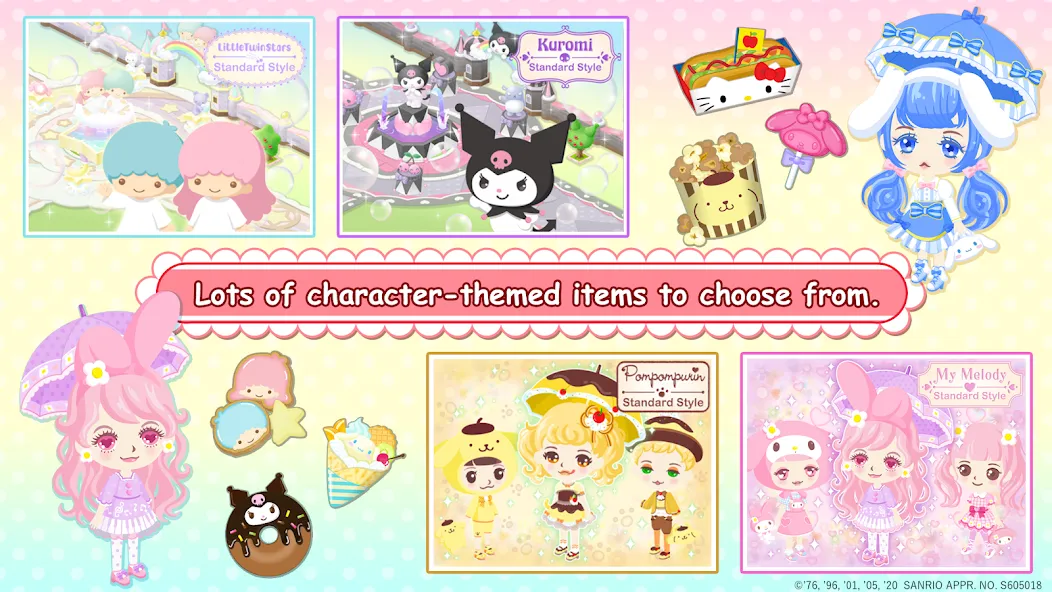 HelloKittyWorld2 Sanrio Kawaii (ХеллоуКиттиВорлд2 Санрио Каваии)  [МОД Бесконечные деньги] Screenshot 4