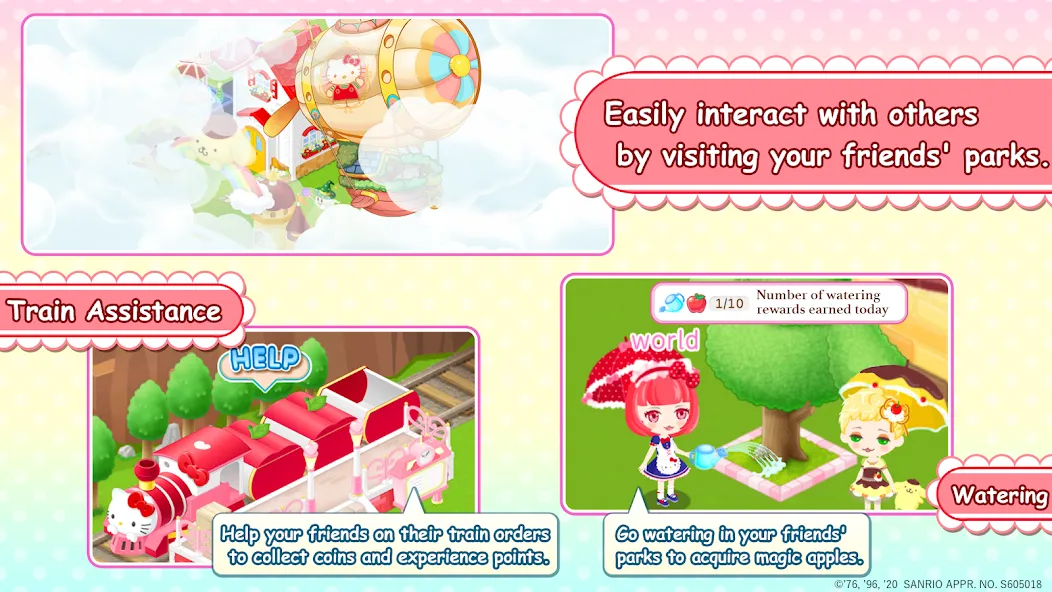 HelloKittyWorld2 Sanrio Kawaii (ХеллоуКиттиВорлд2 Санрио Каваии)  [МОД Бесконечные деньги] Screenshot 5