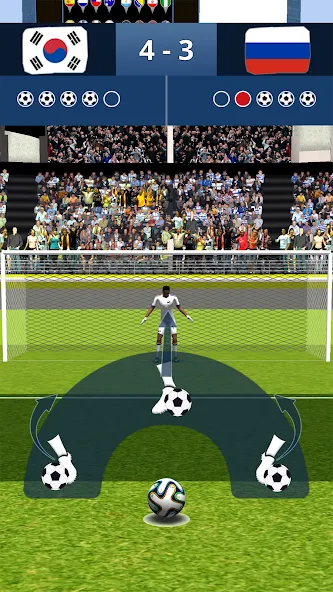 Final Shoot: Penalty-Shootout  [МОД Mega Pack] Screenshot 1