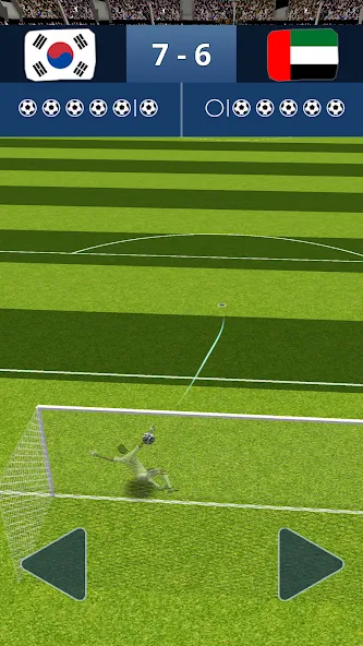 Final Shoot: Penalty-Shootout  [МОД Mega Pack] Screenshot 3