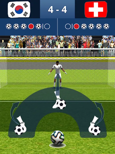 Final Shoot: Penalty-Shootout  [МОД Mega Pack] Screenshot 5