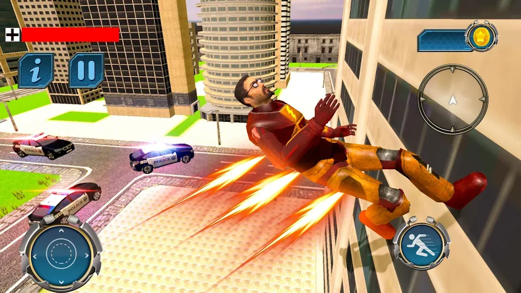 Light Superhero Speed Hero  [МОД Все открыто] Screenshot 1